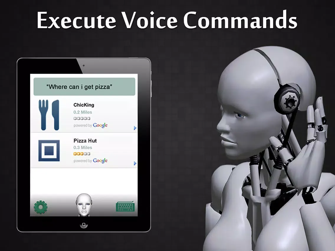 Tangkapan layar Voice Answer Lite iPad 