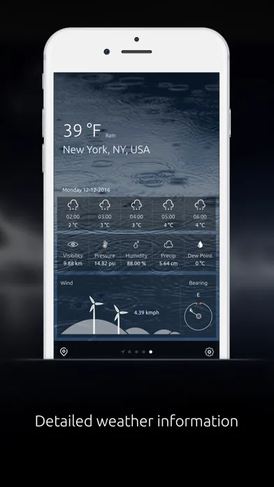 Zrzuty ekranu WeatherRadar Basic