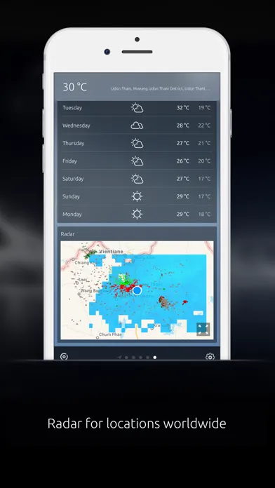 Zrzuty ekranu WeatherRadar Basic