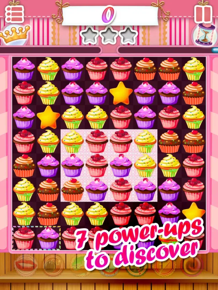 Cupcake House - Liv's cupcakes matching sweetness! iPad  Screenshots