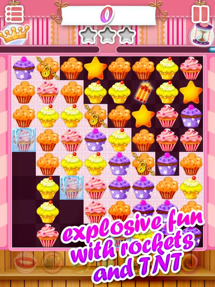Cupcake House - Liv's cupcakes matching sweetness! iPad  Screenshots