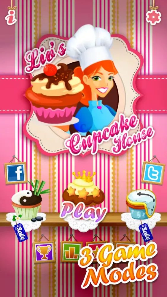 Cupcake House - Liv's cupcakes matching sweetness! Screenshots
