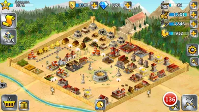 Capturas de pantalla de Battle Empire: Roman Wars - Build a City and Grow your Empire in the Roman and Spartan era