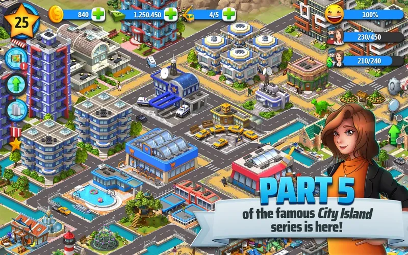 Zrzuty ekranu City Island 5 Tycoon Sim Game