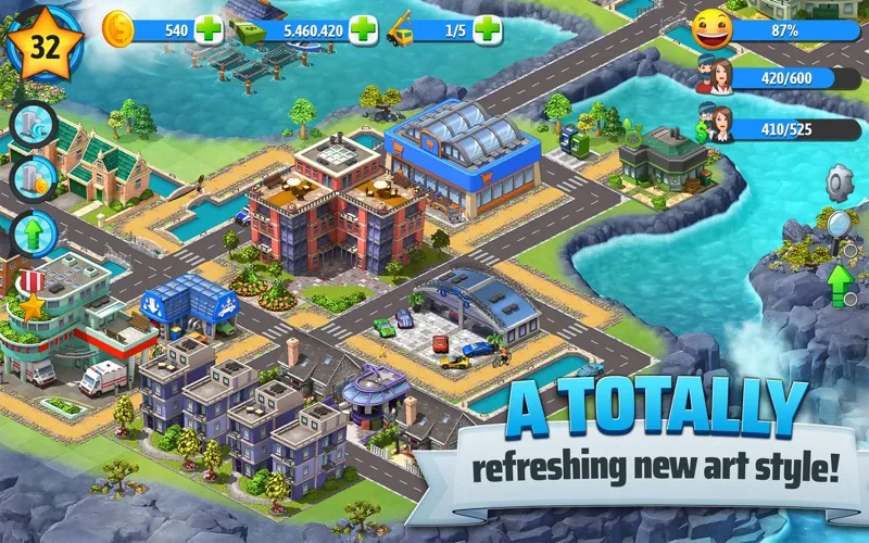 Zrzuty ekranu City Island 5 Tycoon Sim Game