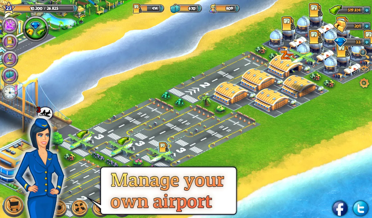 صور City Island: Airport