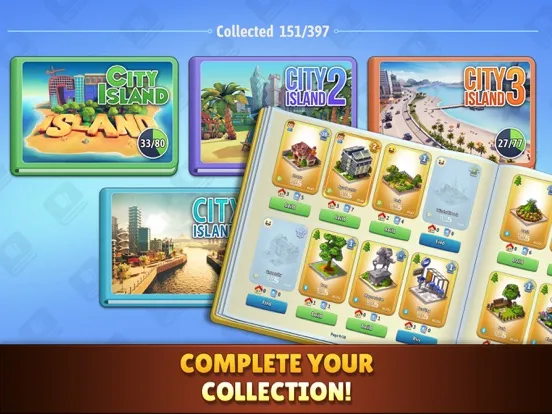 City Island: Collections Sim iPad  سکرین شاٹس