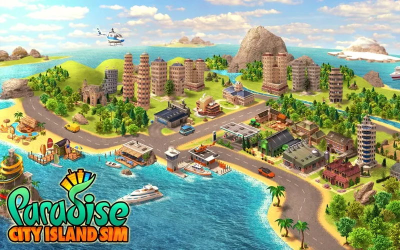 Capturas de pantalla de Paradise City Island Sim