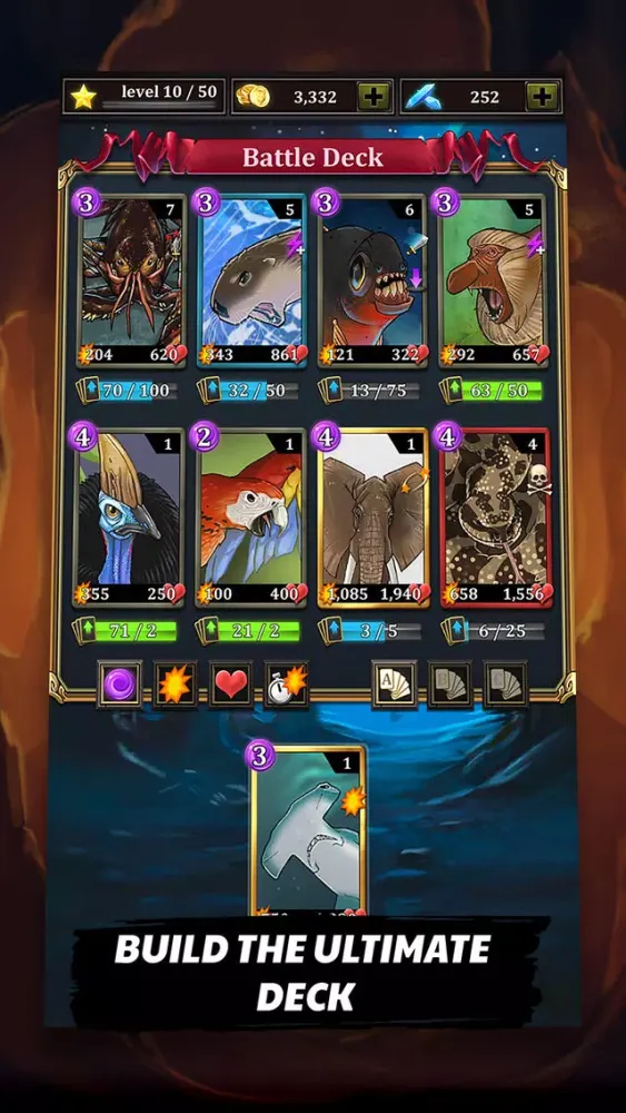Battle Cards - Savage Heroes স্ক্রিনশট