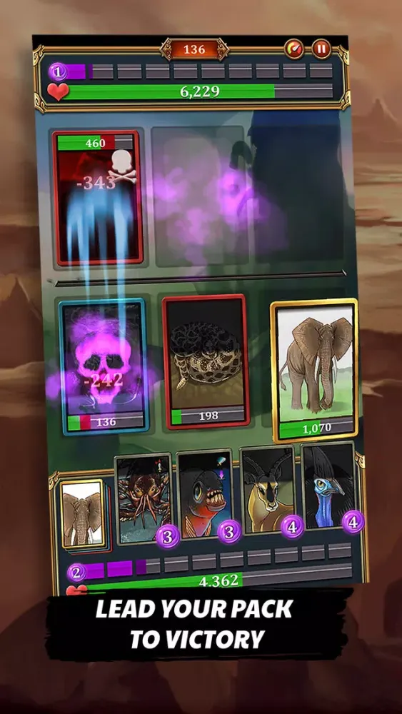 Battle Cards - Savage Heroes স্ক্রিনশট
