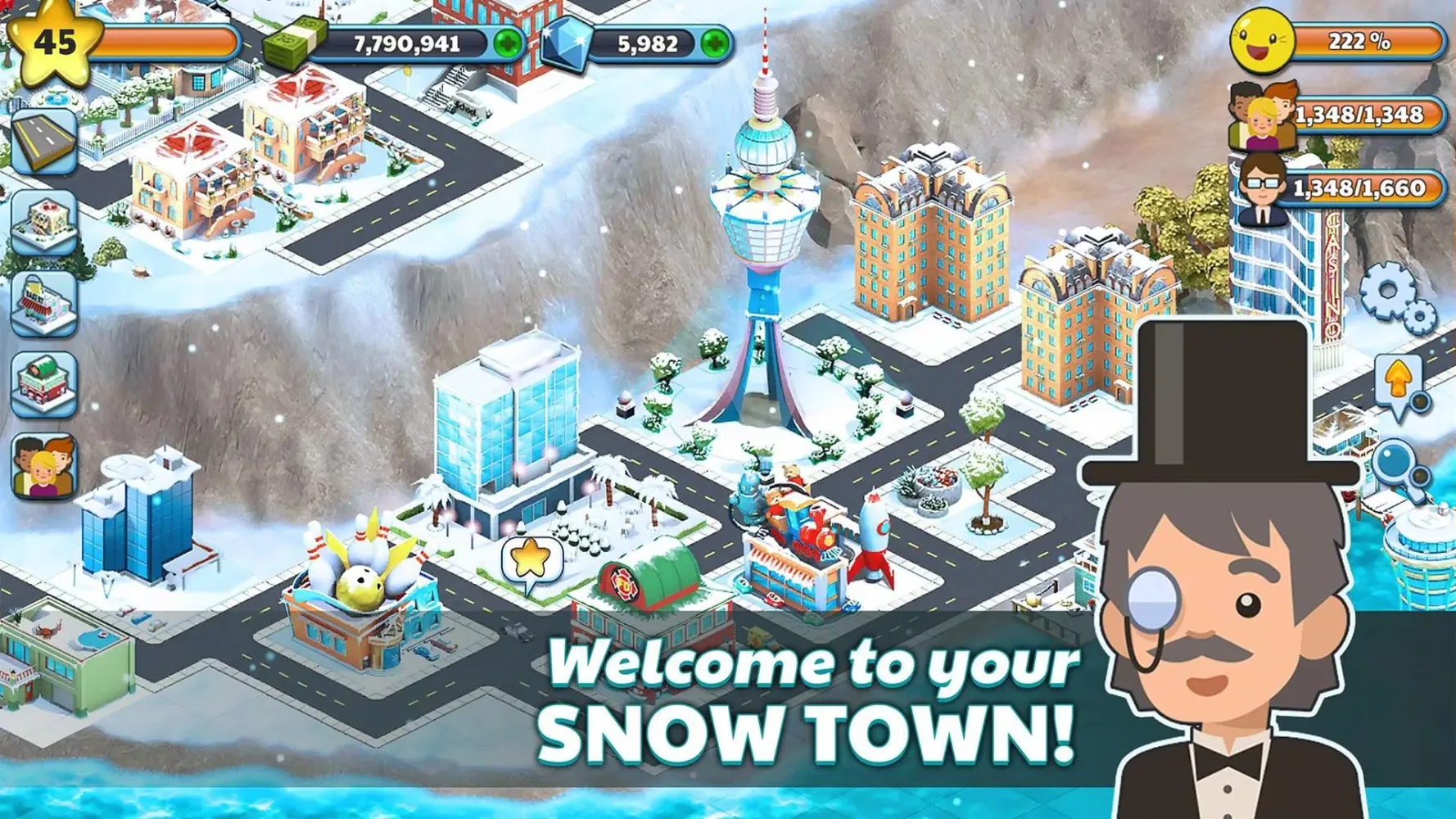 Snow Town - Ice Village City應用截圖