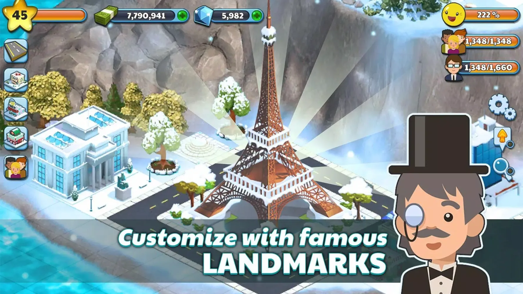 Snow Town - Ice Village City應用截圖