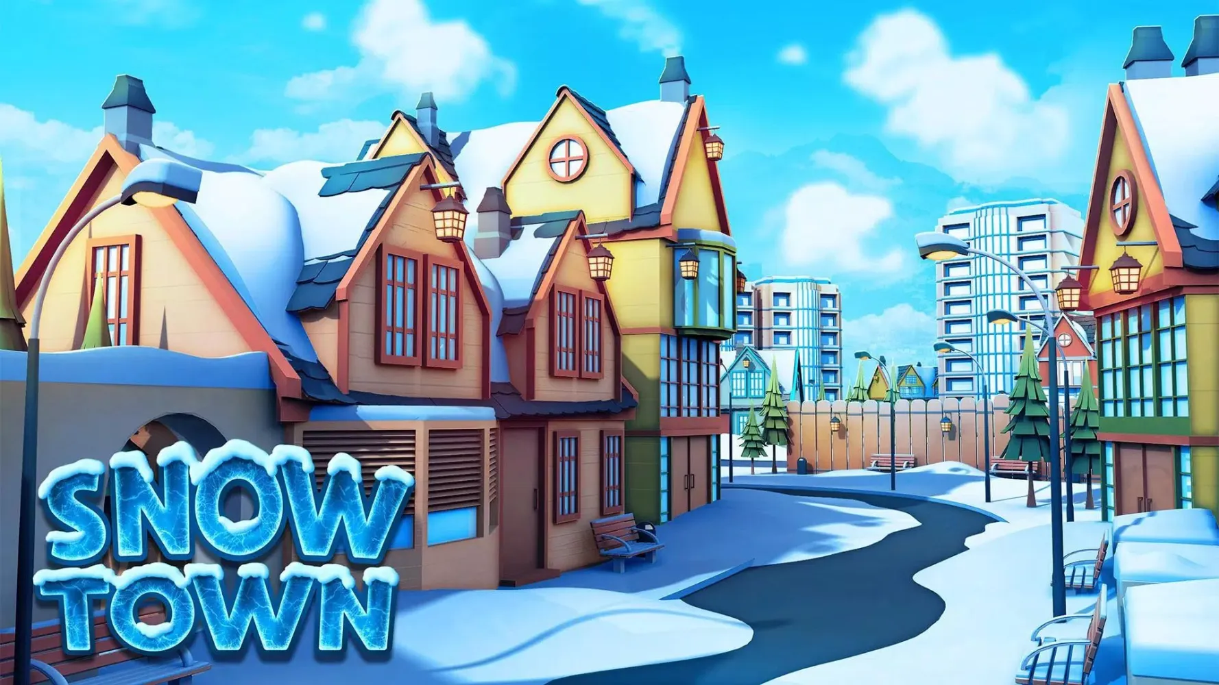 Snow Town - Ice Village City應用截圖