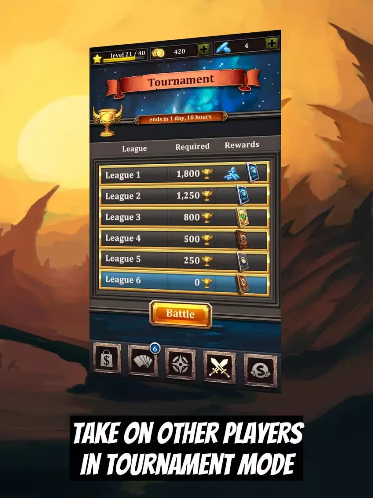 صور CCG Deck Adventures Wild Arena iPad 