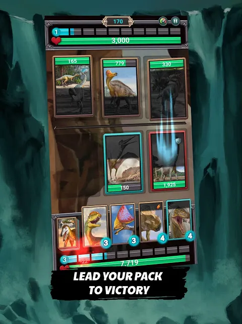 Jurassic Dinosaur: Carnivores Evolution -Dino TCG/CCG স্ক্রিনশট