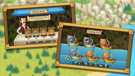 Captures d'écran de Town Village: Farm Build City