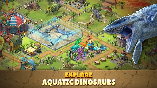 Zrzuty ekranu Jurassic Dinosaur: Dino Game