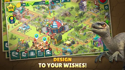 Zrzuty ekranu Jurassic Dinosaur: Dino Game