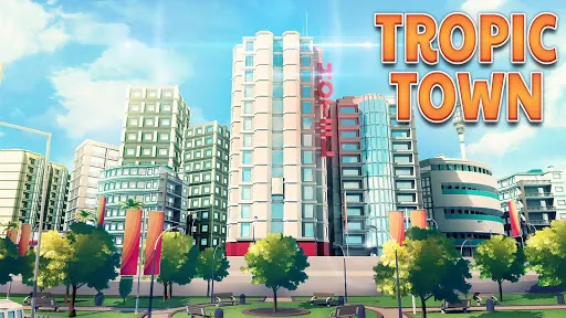 Town Building Games: Tropic Ci スクリーンショット