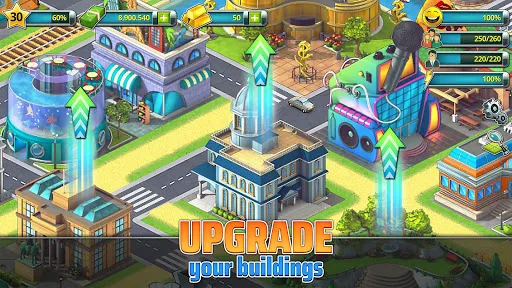 Town Building Games: Tropic Ci スクリーンショット