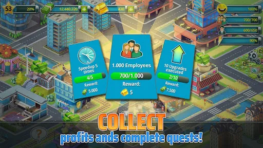 Town Building Games: Tropic Ci スクリーンショット