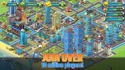 Town Building Games: Tropic Ci スクリーンショット