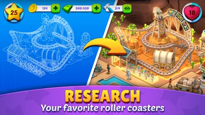 Roller Coaster Life Theme Park Screenshots