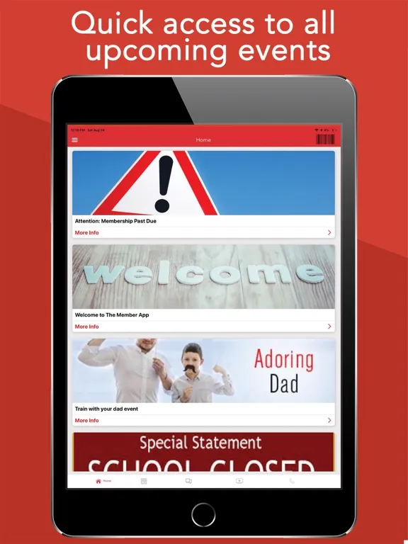 KMA Crystal Lake iPad  سکرین شاٹس