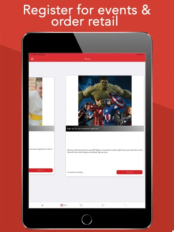 KMA Crystal Lake iPad  سکرین شاٹس