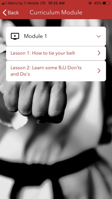 MAA Student App Screenshots