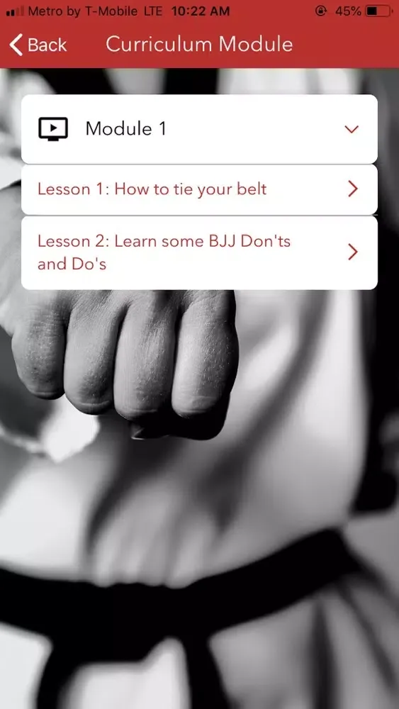 Budo سکرین شاٹس