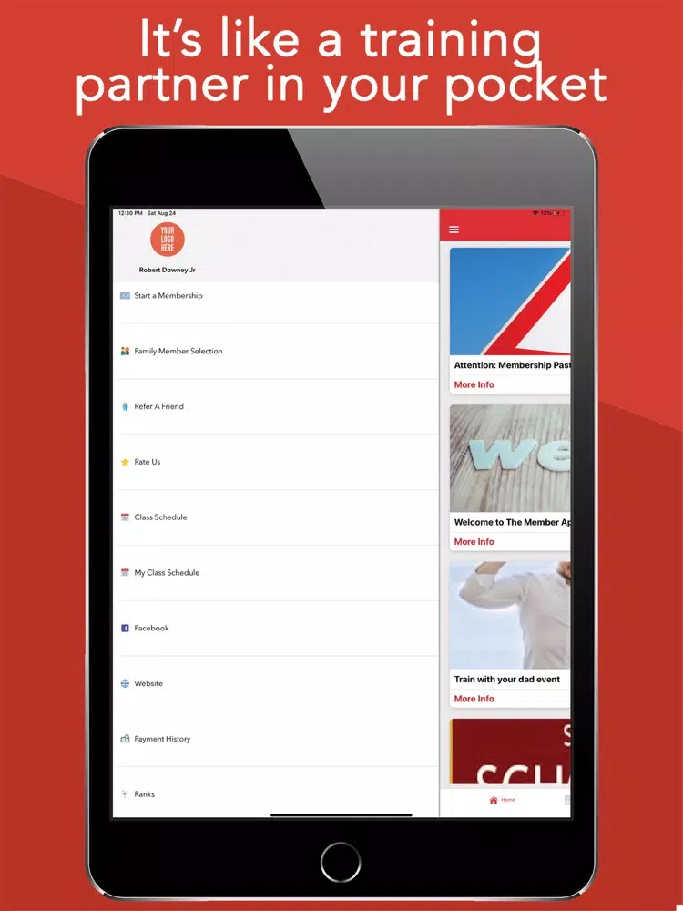 ภาพหน้าจอของ OC Premier Youth Sports iPad 