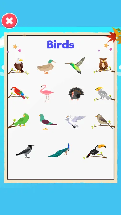 Capturas de tela do Picture Dictionary Kids Game