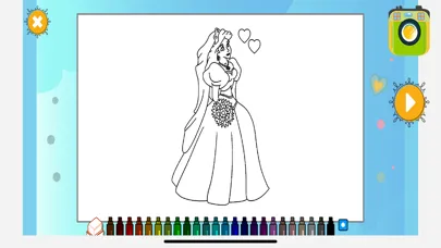 تصاویر Princess Coloring Book Fun App