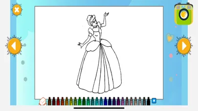 تصاویر Princess Coloring Book Fun App