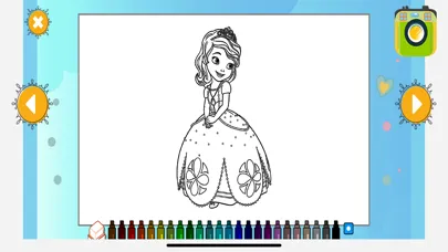 تصاویر Princess Coloring Book Fun App