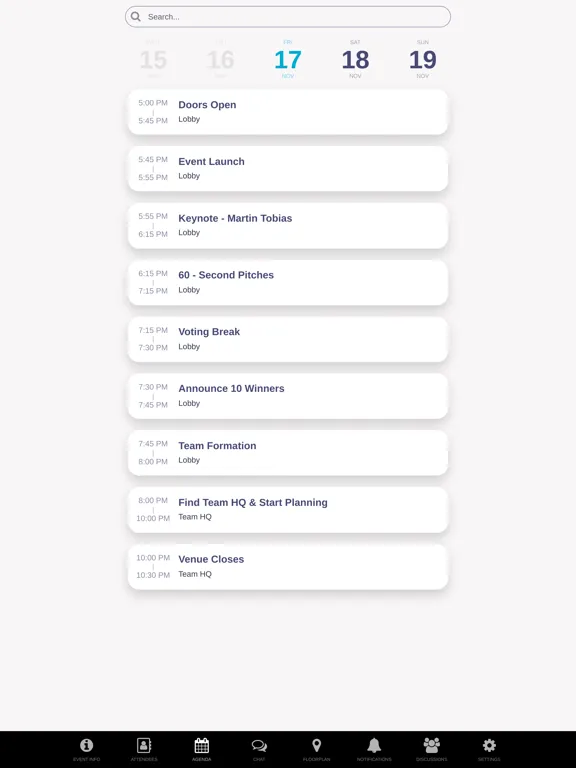 Sparks Weekend 2023 iPad Ekran Görüntüleri