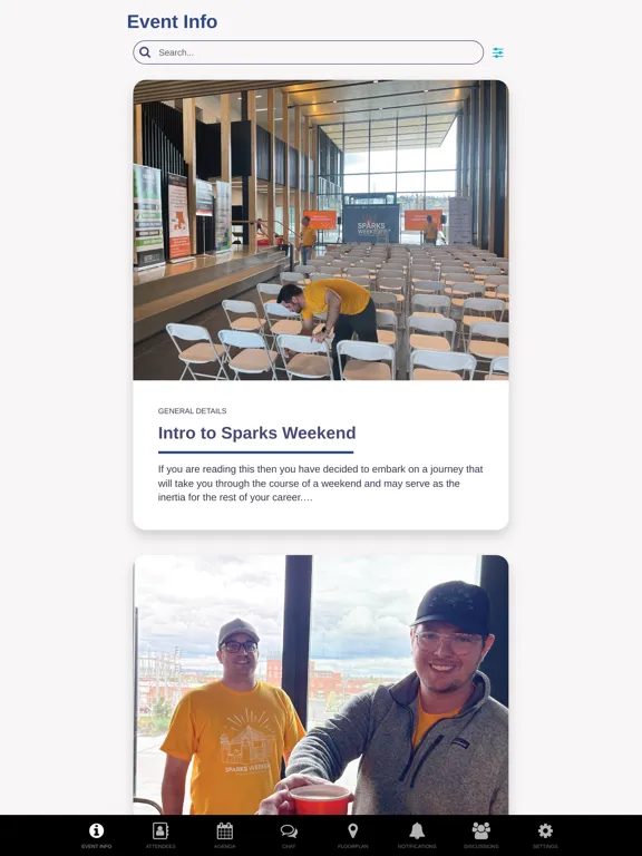 Sparks Weekend 2023 iPad Ekran Görüntüleri