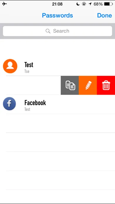 Zrzuty ekranu Digital Password