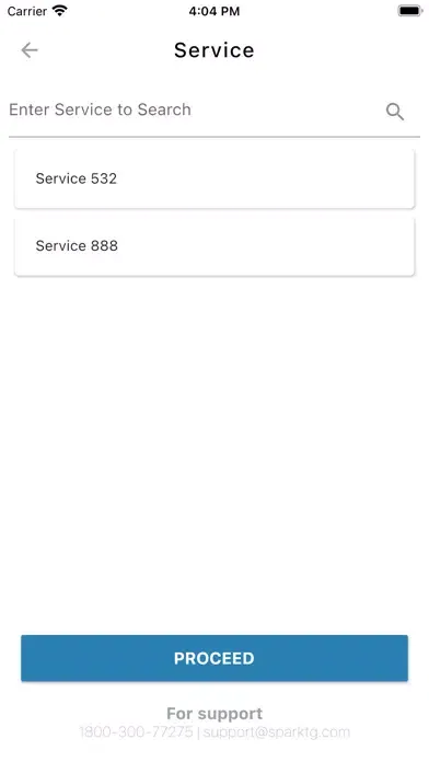 SparkTG Telephony App Screenshots