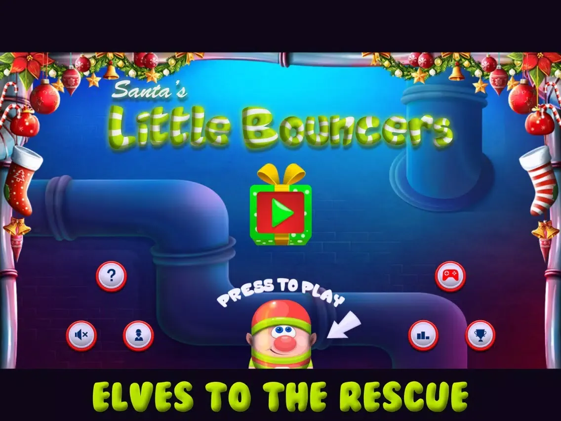 Santa's Little Bouncers iPad  Screenshots