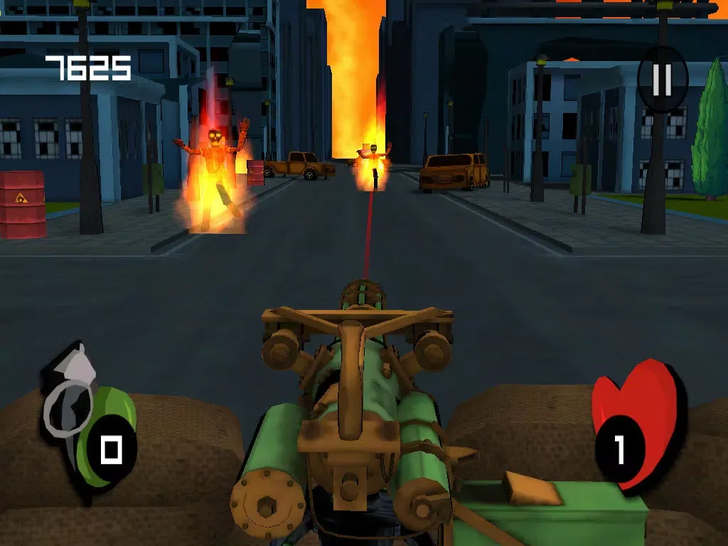 Tangkapan layar Mini Gun vs Zombies 3D iPad 