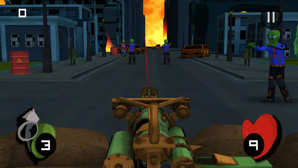 Tangkapan layar Mini Gun vs Zombies 3D
