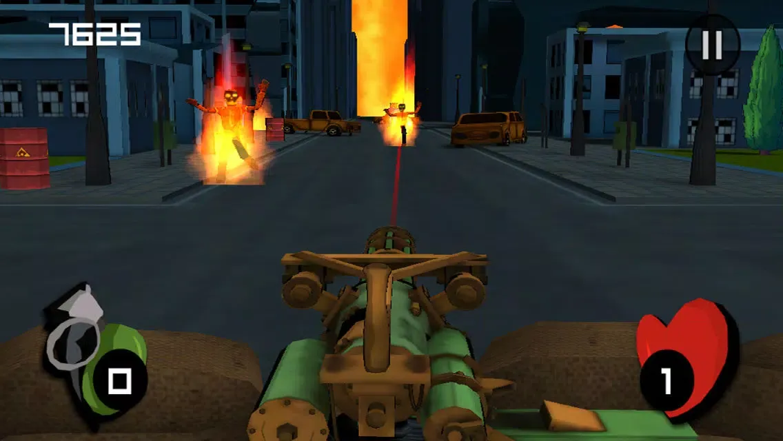 Tangkapan layar Mini Gun vs Zombies 3D