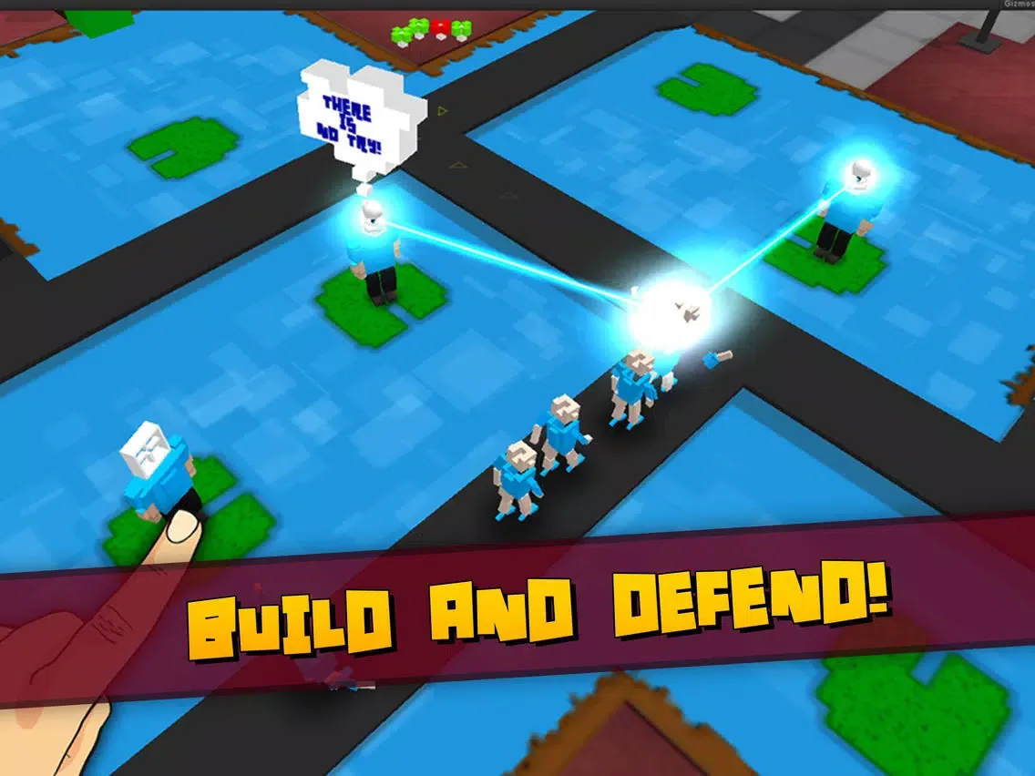 Capturas de pantalla de Block Defender: The Pixel Defense 3D & HD iPad 