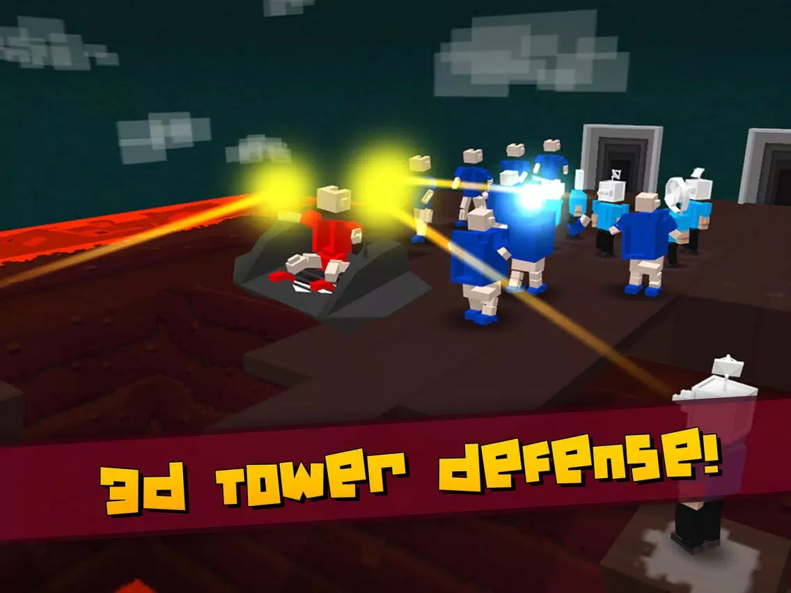 Capturas de pantalla de Block Defender: The Pixel Defense 3D & HD iPad 