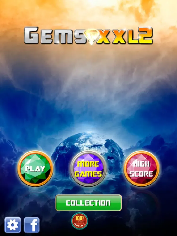 Gems XXL 2: Collect Jewels & Diamonds iPad  スクリーンショット