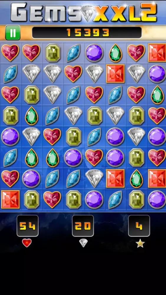 Gems XXL 2: Collect Jewels & Diamonds スクリーンショット