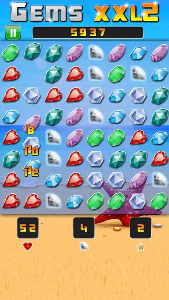 Gems XXL 2: Collect Jewels & Diamonds スクリーンショット