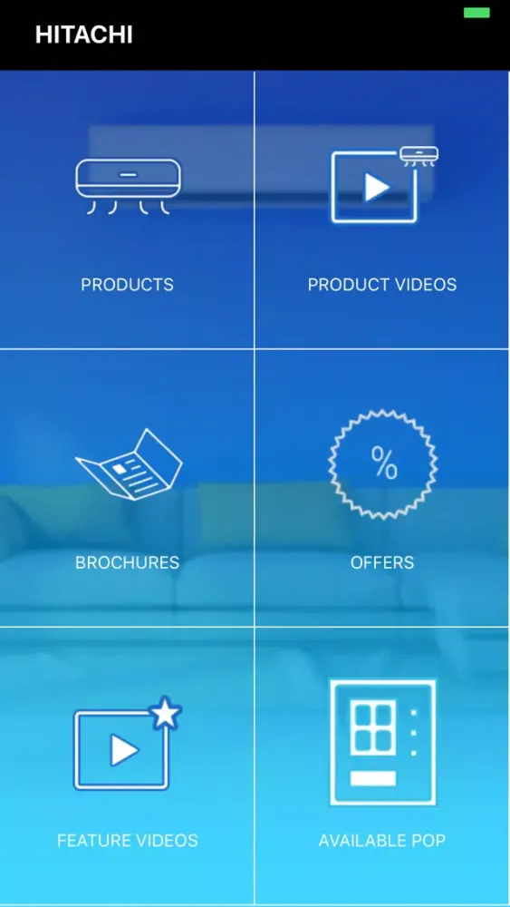 Screenshot di Hitachi Sales Connect